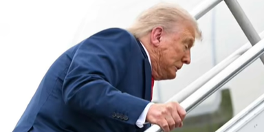 Trump stürzt