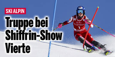 Truppe bei Shiffrin-Show Vierte