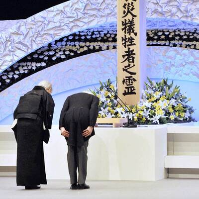 Trauer um Tsunami-Opfer in Japan 