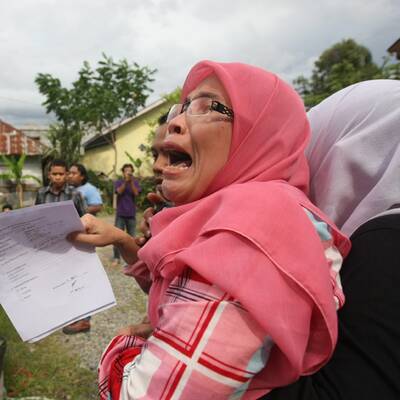 Die Menschen sind geschockt