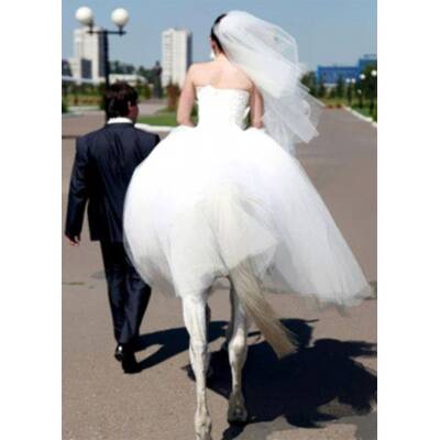 Crazy Hochzeitsfotos