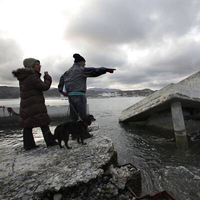 Trauer um Tsunami-Opfer in Japan 