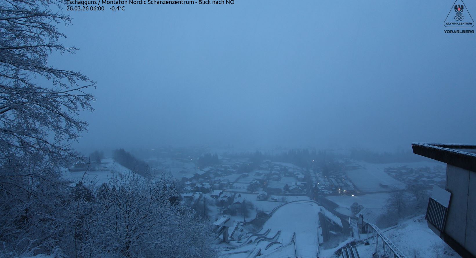 Schnee in Tschagguns