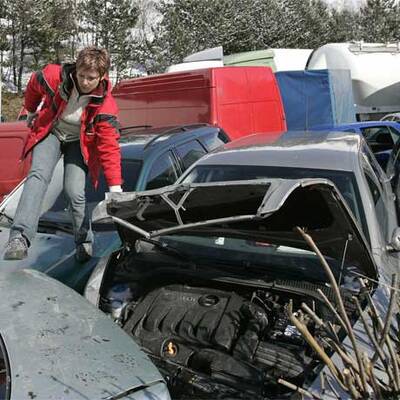 Massenkarambolage in Tschechien