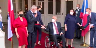 Zeman und Van der Bellen