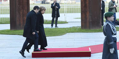 Griechen-Premier Tsipras bei Merkel