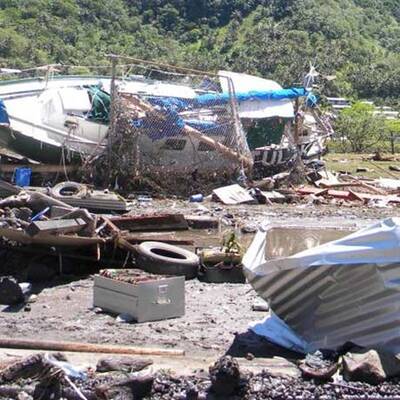 Tsunami vor Samoa
