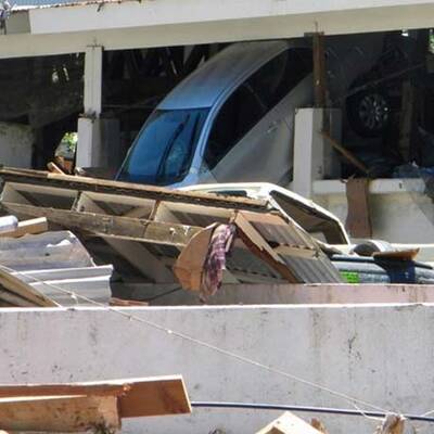 Tsunami vor Samoa