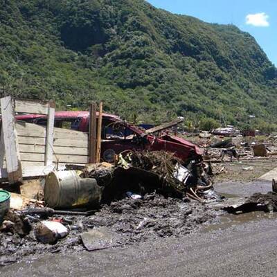 Tsunami vor Samoa