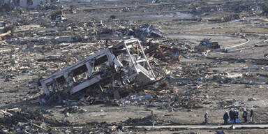 Suche, Helfer, Tsunami, Japan