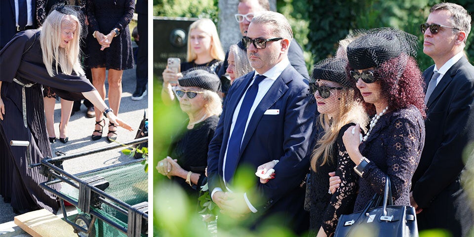 Trauerfeier: So bewegend war der Abschied von Richard Lugner