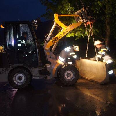 Hochwasser in Österreich