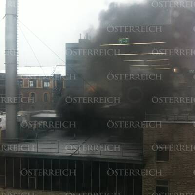 Feuer in der TU Wien