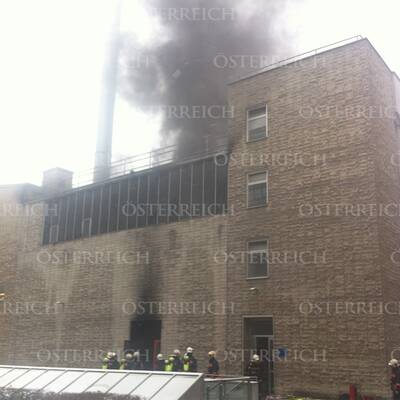 Feuer in der TU Wien