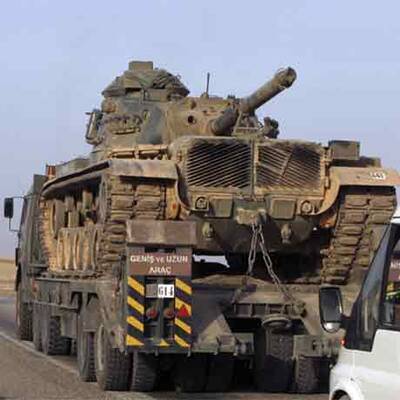 Truppenaufmarsch der Türkei im Norden des Iraks