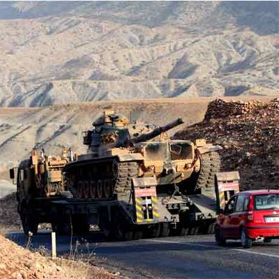 Truppenaufmarsch der Türkei im Norden des Iraks