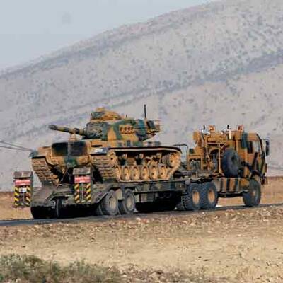 Truppenaufmarsch der Türkei im Norden des Iraks