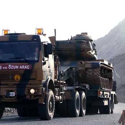 Truppenaufmarsch der Türkei im Norden des Iraks