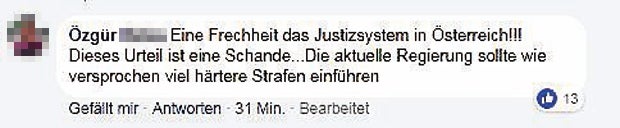 Shitstorm im Internet nach dem Urteil