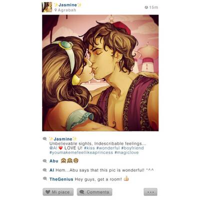 Disney-Stars auf Instagram 