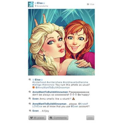 Disney-Stars auf Instagram 