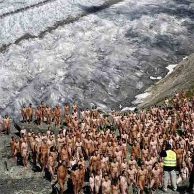 Nackt für den Klimaschutz