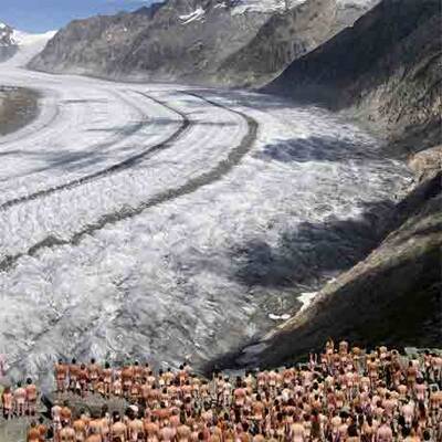 Nackt für den Klimaschutz
