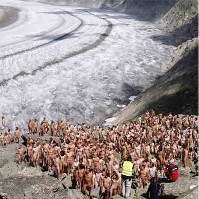 Nackt für den Klimaschutz