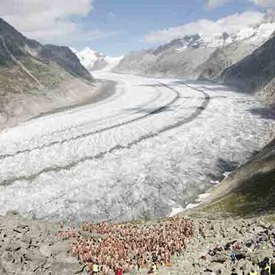 Nackt für den Klimaschutz