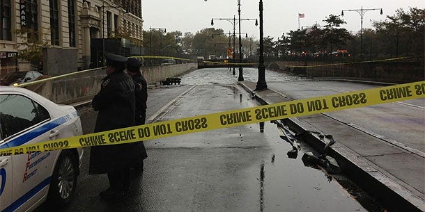 Sandy in NY: Szene vom Battery Park