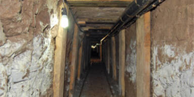 Mexikos Drogenbarone bauen klimatisierte Tunnel