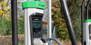 Kopie von Turbovolt Ladestation f&uuml;r E-Autos.
