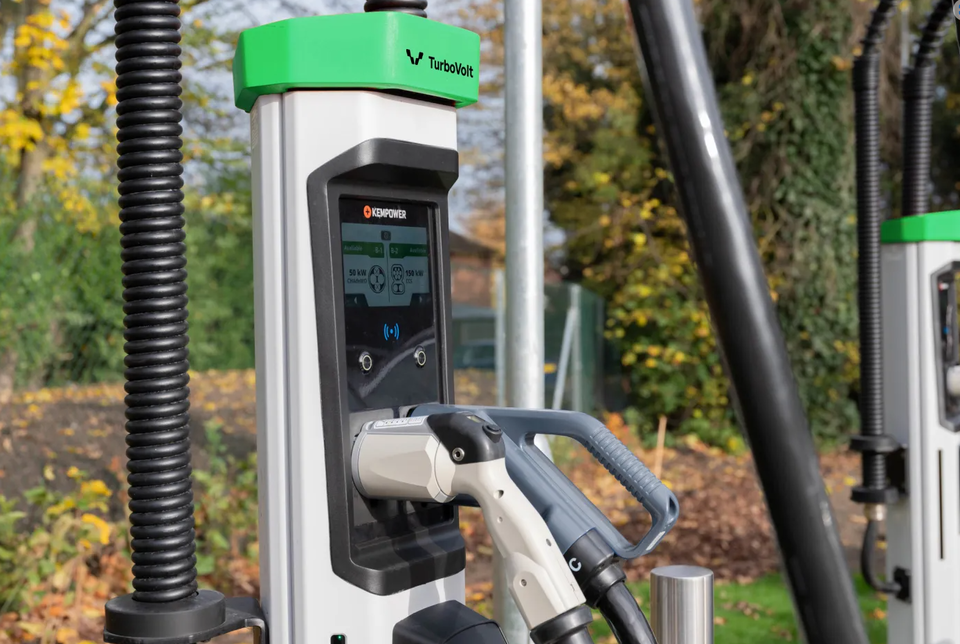 Turbovolt Ladestation für E-Autos.