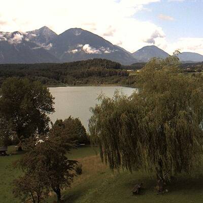 Kärnten, Ossiachersee: 22 Grad
