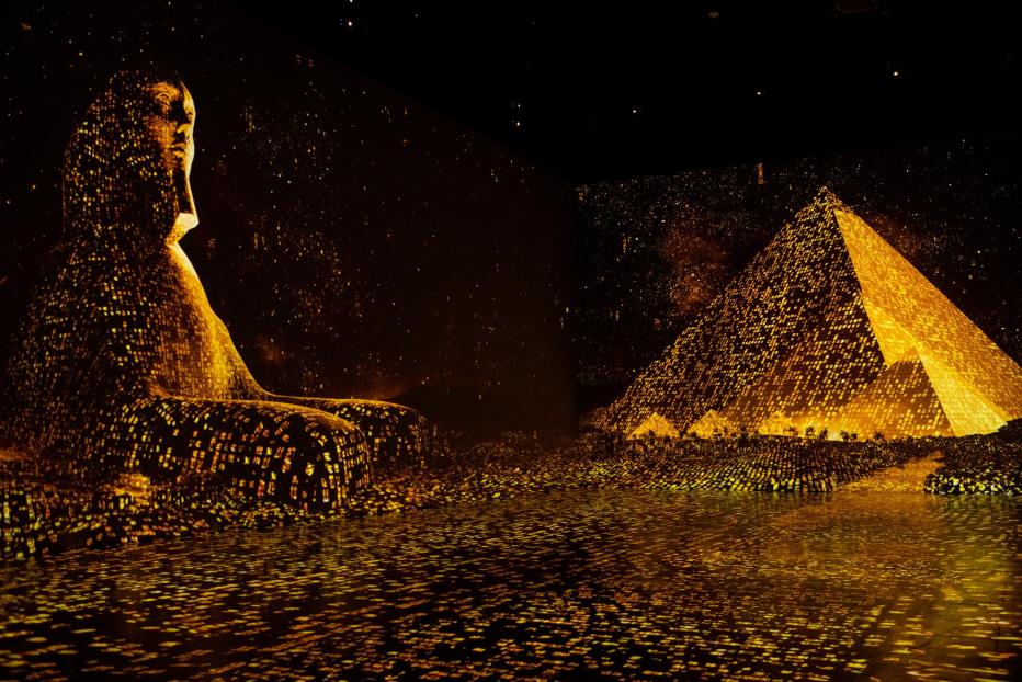 Auftakt für Multimedia-Schau über Tutanchamun