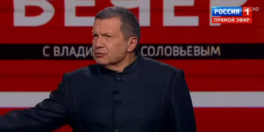 Kreml-Propagandist in seiner Sendung blo&szlig;gestellt