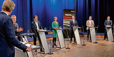 Streit um Corona & Asyl in der ersten Elefanten-Runde