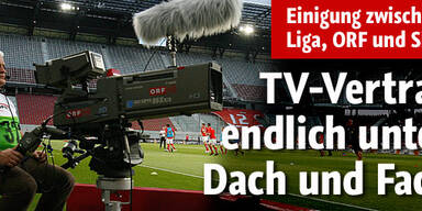 TV-Vertrag unter Dach und Fach