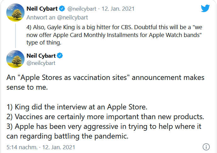 Steigt Apple jetzt groß in den Kampf gegen Corona ein?