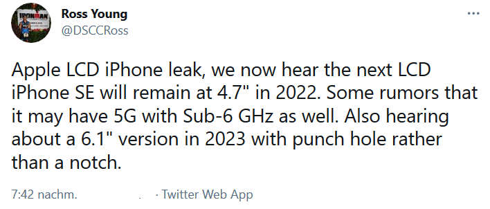 Apple plant günstiges 5G-iPhone ohne Notch