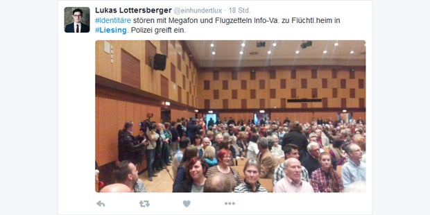 Bürgerversammlung Tweet