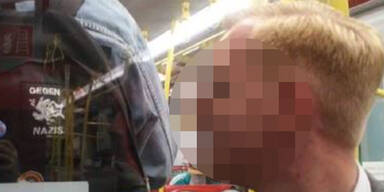 Nazi-Eklat ohne Mund-Nasenschutz in Wiener U-Bahn