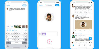 Twitter führt gesprochene Tweets ein