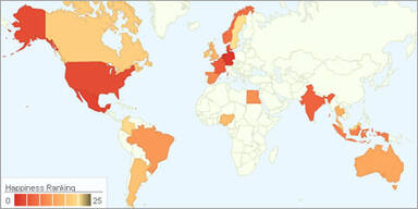 Wo sind die Menschen am glücklichsten?