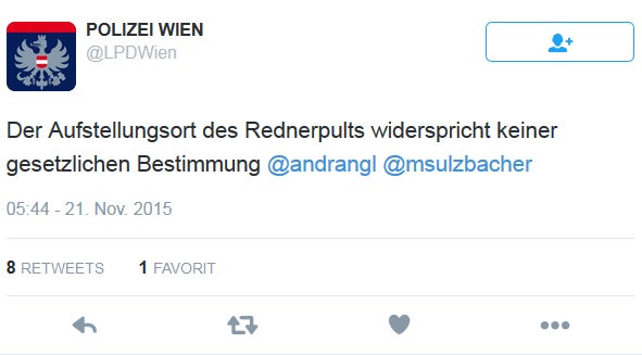 Aufregung um Nazi-Pult bei Deserteursdenkmal