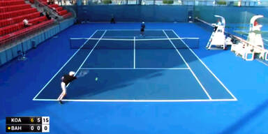 Tennis-Skandal: Peinliche Ballwechsel bei Profi-Tunier