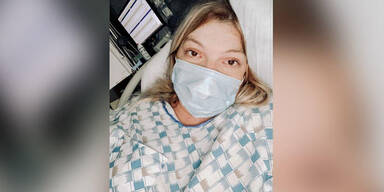 Schwangere tr&auml;gt bei Geburt Corona-Maske 38 Stunden lang