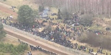 Belarus-Diktator schickt mehr als tausend Fl&uuml;chtlinge an Grenze