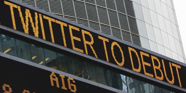 Twitter startet mit Kursfeuerwerk