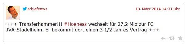 3,5 Jahre Haft für Uli Hoeneß